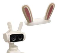 Rabbit Ears Decoration for Insta360 Luna Ultra Magnetic Bunny Ears 3D Printed Removable Cute Decoration with Anti Loss Storage
