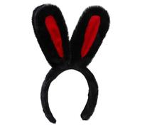 Rabbit Ears for Children, Hairy Rabbit Ears, Accessory for Rabbit Ears, Costume - Cute Animal Headpiece, Plush Caps with Blurred Ears for Decorating Fs Costumes