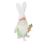 Rabbit Ears Gnomes, Faceless Dwarf Stuffed Plush Toy with Rabbit Ears, Adorable Scandinavian Tomte, Handmade Irish Gnome Plush, Plush Easter Gnomes Pe
