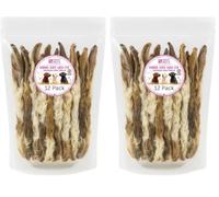 Rabbit Ears With Fur 24 Pack - Premium Natural Dog treat