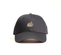 Rabbit Embroidered Baseball Cap, Unisex Rabbit Hat, Rabbit Cap, Woodland Animal Gifts (UK, Alpha, One Size, Standard, Graphite Grey)