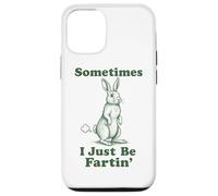 Rabbit Fart Funny Bunny Easter Sometimes I Just Be Fartin' Case for iPhone 12/12 Pro