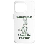 Rabbit Fart Funny Bunny Easter Sometimes I Just Be Fartin' Case for iPhone 16 Pro