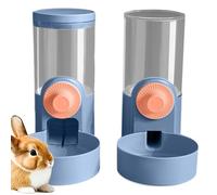 Rabbit Feeder and Water Bowls, Rabbit Feeder for Cage | Automatic Rabbit Food Water Dispenser - 1000ml Large Capacity Pet Bowl for Bunny Pet Cage