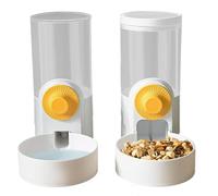 Rabbit Feeder - Automatic Pet Feeder and Water Dispenser | Large Capacity Rabbit Feeder 1000ml Pet Cage Feeder
