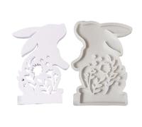 Rabbit Fondant Mould - Rabbit Statue Mold, Epoxy Silicone Fondant Mold | Chocolate Candy Sugarpaste Cake Decorating Tools