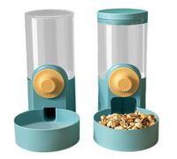 Rabbit Food and Water Bowls, Rabbit Feeder for Cage - Automatic Water Dispenser for Rabbits, Large Capacity Rabbit Feeder, 1000ml Water Bowl for a