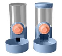 Rabbit Food Feeder - Automatic Pet Dispenser, Pet Feeding Bowls | 1000ml Large Capacity Bunny Water Food Water Dispenser, Pet Food Feeder Containers for Kittens Cats Puppies Ferrets Guinea Pigs