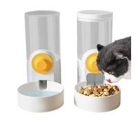 Rabbit Food Water Dispenser,Rabbit Feeder and Water - Automatic Rabbit Food Water Dispenser - 1000ml Large Capacity Pet Cage, Water Bowl