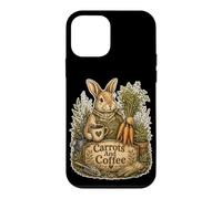 Rabbit Garden Carrots And Coffee Case for iPhone 12 mini