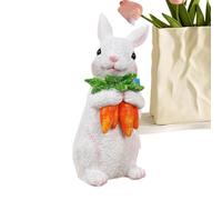 Rabbit Garden Statue, Easter Statue,Rabbit with Egg Sculpture Fun Home Decor | Cartoon Home Decoration Statues Sculptures and Garden Statues made in
