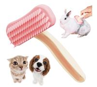Rabbit Grooming Brush, Mini Soft Silicone Massage Comb For Small Animals, Bunny Grooming Comb For Kitten Puppy And Small Pets