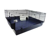 Little Friends Black Metal Small Animal Cage