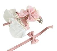Rabbit Harness and Leash for Walking Escape Proof, Cute Bunny Clothes, Pets Stuff Suitable, Hiking, and Training-Also Suitable for Small Animals Such As Ferrets, Kittens, and Puppies