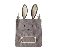 Rabbit Hay Bag - Complaint Small Pet Feeder | Hay Dispenser Storage Holder Bag | Guinea Rabbit Pig Chinchilla Hamster Cage Accessories | Supplies