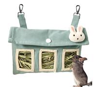 Rabbit Hay Bag - Rabbit Hay Bag, Rabbit Hay Hanger | High Value Chinchilla Hay Bag Feeding Bag, Unique Hanging Feed Bag for Pigs