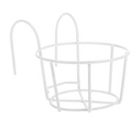 Rabbit Hay Feeder Hooks, Heavy Duty Metal Hanging Rack for Cage | Open Flowerpot-style Design, Keeps Hay off Floors, Space-saving Solution for Bunnies and Guinea Pigs