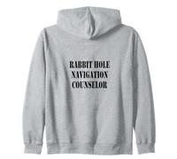 Rabbit Hole Navigation Counselor Zip Hoodie