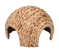 Rabbit House Safe Rabbit Tunnel, Bunny Pig House | Safe Cattail House for Pigs and Rabbit House, Rabbit Hamster House Soft and Comfortable Play House for Nas