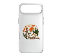 Rabbit Hunting Beagle Grandpa Vintage Retro Hound Dog Badge Case for iPhone Air