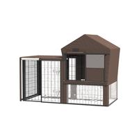Rabbit Hutch Cover, Bunny Guinea Pig Cage Protector Water-Resistant Cover