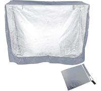 Rabbit Hutch Cover, Universal Rabbit Hutch Cover, Waterproof Rabbit Cage, Double Layer Rabbit Hutch Cover, Windproof, Waterproof, Thermal Cage Cover, 122 cm, Durable 21