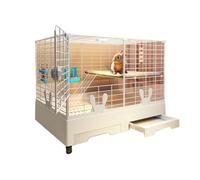 Rabbit Hutch Cozy Outdoor Pet Rabbit Cage Discover the Ideal Home Villa & Plush Nest for Joyful Rabbits