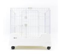 Rabbit Hutch Outdoor Spacious Outdoor Pet Rabbit Cage - Create a Dream Home Villa with an Inviting Nest for Your Furry Friends