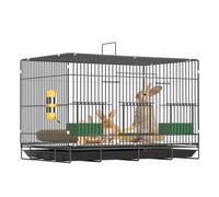 Rabbit Hutch Outdoor Spacious Outdoor Pet Rabbit Cage - Create a Dream Home Villa with an Inviting Nest for Your Furry Friends