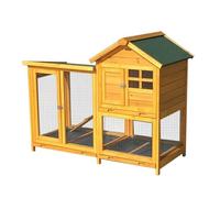 Rabbit Hutch Outdoor Spacious Outdoor Pet Rabbit Cage - Create a Dream Home Villa with an Inviting Nest for Your Furry Friends