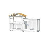 Rabbit Hutch Ultimate Outdoor Pet Rabbit Cage Stylish Home Villa Cozy Nest for Happy Bunnies