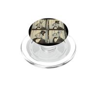 Rabbit In Suit Victorian Animal Bunny Rabbit PopSockets PopGrip for MagSafe