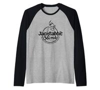 Rabbit Jack Slim's Pulp Milkshake Restaurant Retro Vintage Raglan Baseball Tee