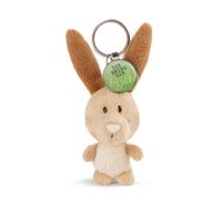 Rabbit keyring Nici Ich bringe dir Glück Beige 7 cm