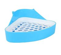 Rabbit Litter Box Toilet - Bunny Corner Litter Pan - Potty Trainer Corner Bedding Box Pet Pan for Small Animals Bunny