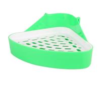 Rabbit Litter Box Toilet,Bunny Corner Litter Pan | Rabbit Cage Cat Box with Removable Tray for Small Animals Rabbits Guinea Pigs