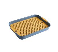 Rabbit Litter Tray Small Animal Toilet Corner Pan Detachable Pet Supplies for Bunny Hamster Ferret Hedgehog Pig (Blue, A)