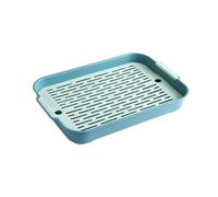 Rabbit Litter Tray Small Animal Toilet Corner Pan Detachable Pet Supplies for Bunny Hamster Ferret Hedgehog Pig (Green, A)