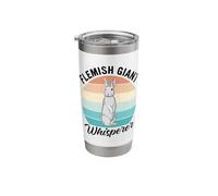 Rabbit Lover Design with Flemish Giant Stainless Steel Insulated Tumbler
