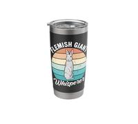 Rabbit Lover Design with Flemish Giant Stainless Steel Insulated Tumbler