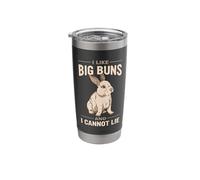 Rabbit Lover Design with Flemish Giant Stainless Steel Insulated Tumbler