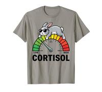 Rabbit Low Cortisol Level Meme Reducer Bunny Men and Women T-Shirt