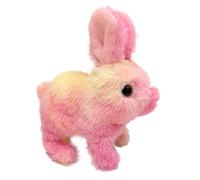 Rabbit Lumping Talking to Music and Walking Function - Plush Toy for Boys and Girls | Interactive Rabbit for Sensory Stimulation, Awakening and Awakening Fun