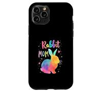 Rabbit Mama Design Colorful Beautiful Rabbit Mom Case for iPhone 11 Pro