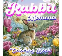 Rabbit Moments Coloring Book: A Relaxing Collection of Intricate Rabbit Scenes for Stress Relief and Mindful Coloring for Teens and Adult / Bunny ... Designs for Peaceful Coloring Sessions /