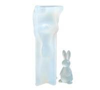 Rabbit Mommy Epoxy Mold - 3D Silicone Casting Mold for Scented Candles, Plaster, Home Decor Tabletop Ornaments | Bunny Mother Figurine for DIY Resin, Plaster of, Wax Crafting