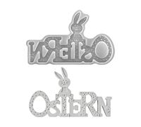 Rabbit Moulds for Resin - English Letters Template for Easter Party | Rabbit Mould - for Spring Parties, Parties, Birthdays, Celebrations, Table Decoration and