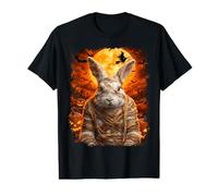 Rabbit Mummy in Creepy Pumpkin Patch on Halloween Night Value Graphic T-Shirt