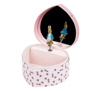Trousselier - Peter Rabbit© - Musical Jewellery Box - Ideal Young Girl Gift - Music Romeo & Juliet - Pink Color - 2 Count