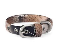 Rabbit on Bed Pet Collar Oxford Adjustable Safety Dog Collars Cute Outdoor Training Pet Collars Easy Clean Floral Print Puppy Collar for City Pet Owners